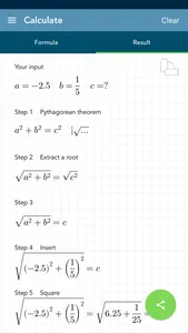 Solving Pythagoras screenshot 2