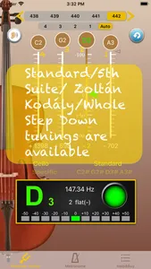 Cello Tuner - PRO screenshot 3