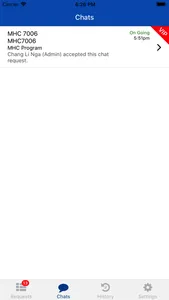 MHCChat screenshot 1