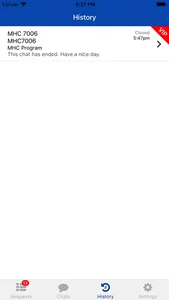 MHCChat screenshot 2