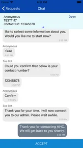 MHCChat screenshot 3