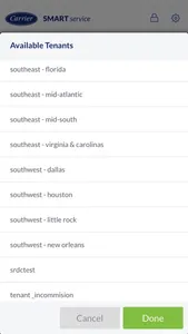 Carrier® SMART Service screenshot 2