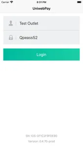 UniwebPay screenshot 0