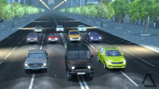 Russian Road Racer Pro screenshot 0