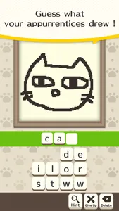 Cat Painter drawing game screenshot 1