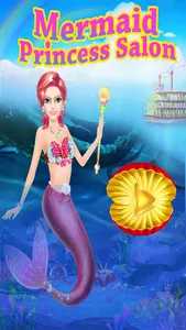 Mermaid Games - Makeover and Salon Game screenshot 0