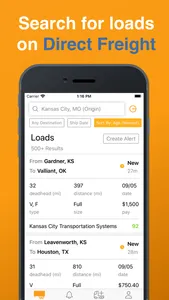 Direct Freight Load Board screenshot 0