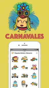 Paquitos Stickers: Moments screenshot 1