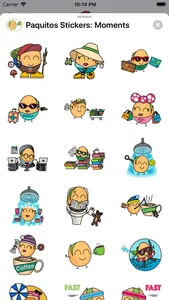 Paquitos Stickers: Moments screenshot 4