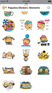 Paquitos Stickers: Moments screenshot 5