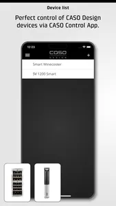 CASO Control App screenshot 2