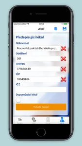 eRecept Lékař screenshot 3