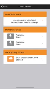 SAM Broadcaster Cloud screenshot 1