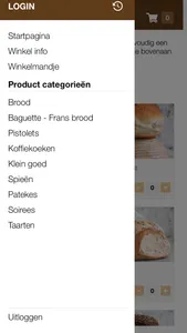 Bakkerij Dellafaille screenshot 2