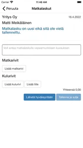 Maestro Matkalaskut screenshot 3