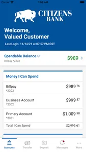 Citizens Bank Amarillo Mobile screenshot 2