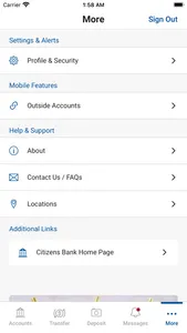 Citizens Bank Amarillo Mobile screenshot 3