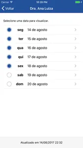 Agenda Online - Consultório screenshot 2