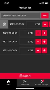 Geeve Productscanner screenshot 2