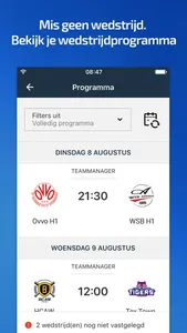 KNBSB Competitie screenshot 3