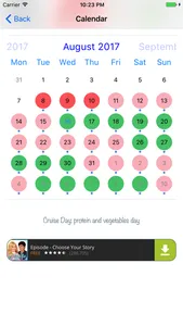 Dukan Calendars screenshot 1
