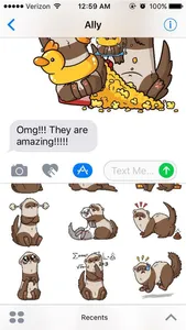 Ferret Stickers screenshot 3