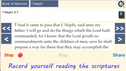 Scripture Audio Recorder screenshot 1