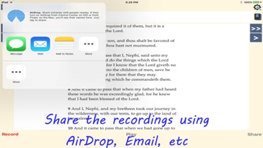 Scripture Audio Recorder screenshot 2