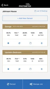 Protimeter BLE screenshot 1