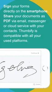 Thumbify - Forms & Signature screenshot 1