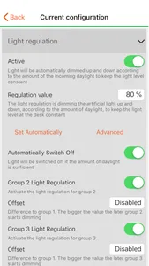 OSRAM BT Config screenshot 4