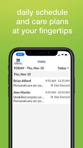 Mobile Caregiver+ screenshot 2