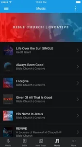 Chapel Hill Bible Church screenshot 1