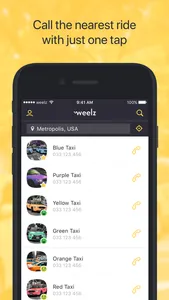 Weelz - Taxi Phonebook screenshot 0