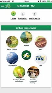 Simulador de Crédito FNO screenshot 1