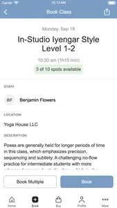 Yoga House screenshot 2