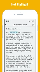 Text to Speech Voicepaper 2 screenshot 2