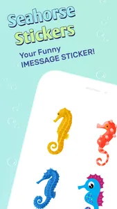 Seahorse Stickers screenshot 0