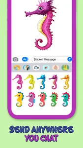 Seahorse Stickers screenshot 4