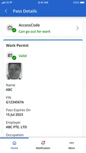 SGWorkPass screenshot 4