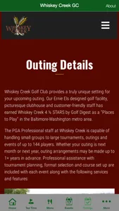 Whiskey Creek Golf Club screenshot 4