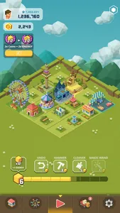 Merge Tycoon: 2048 Theme Park screenshot 4