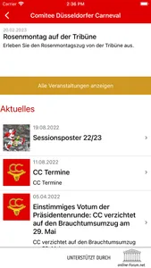 Comitee Düsseldorfer Carneval screenshot 0