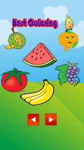 Happy Coloring Painting of Fruits screenshot 0