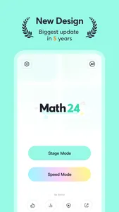 Math 24 - Mental Math Cards screenshot 0