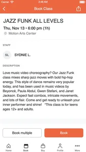 Motion Arts Center screenshot 2