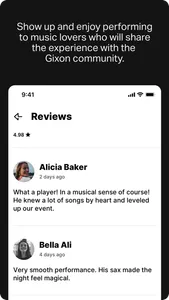 Gixon - Book an Artist screenshot 4