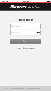 Snap-on Scan Order screenshot 0