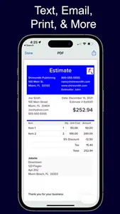 Estimate Maker screenshot 1