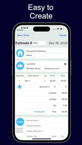 Estimate Maker screenshot 3